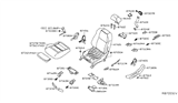 Diagram for 2020 Nissan Maxima Seat Switch - 87066-4HA0A
