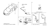 Diagram for 2019 Nissan Maxima Antenna - 28208-9N11A