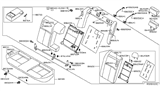 Diagram for 2016 Nissan Maxima Seat Cushion - 88300-4RB0B