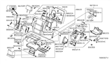 Diagram for 2009 Nissan Armada Seat Cover - 88343-ZQ10C