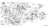 Diagram for Nissan Armada Seat Cushion - 88300-ZQ03B