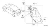 Diagram for 2014 Nissan Versa Note Light Socket - 26551-3WC0A