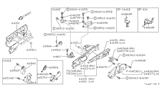 Diagram for Nissan Hardbody Pickup (D21) Body Mount Hole Plug - 01658-00761