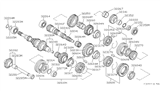 Diagram for Nissan Axxess Output Shaft Bearing - 32223-03E00