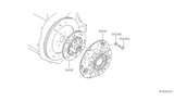 Diagram for 2003 Nissan Frontier Pressure Plate - 30210-9Z800