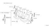 Diagram for Nissan Hardbody Pickup (D21U) Body Mount Hole Plug - 01658-01471