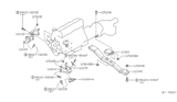 Diagram for 2000 Nissan Frontier Motor And Transmission Mount - 11320-3S500