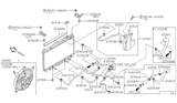 Diagram for Nissan Frontier Fan Blade - 92120-9Z400