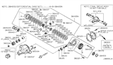 Diagram for 2003 Nissan Xterra Differential Cover - 38350-8B400