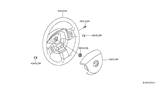 Diagram for 2011 Nissan Altima Air Bag - 98510-ZX00C