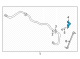 Diagram for 2020 Nissan Sentra Sway Bar Bracket - 54614-6LB0A