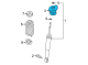 Diagram for 2023 Nissan Sentra Shock And Strut Mount - 55320-6LB0B