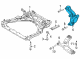 Diagram for 2024 Nissan Sentra Steering Knuckle - 40015-6LA1A