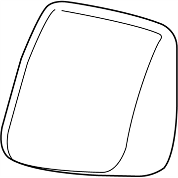 Nissan 96374-3LM0B Mirror Body Cover, Driver Side