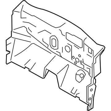 Nissan 67900-3NA0A INSULATOR Dash Center