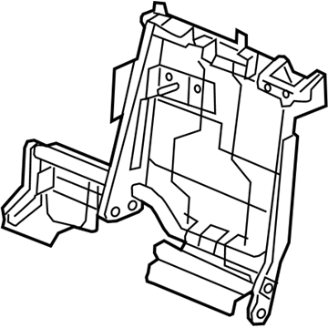 Nissan 88060-4BB1A Frame Assembly-Rear Seat,LH