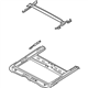 Nissan 91306-3JA0A Rail Complete-SUNROOF