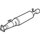 Nissan 208S2-EZ40A MUFFLER Assembly - Exhaust Main