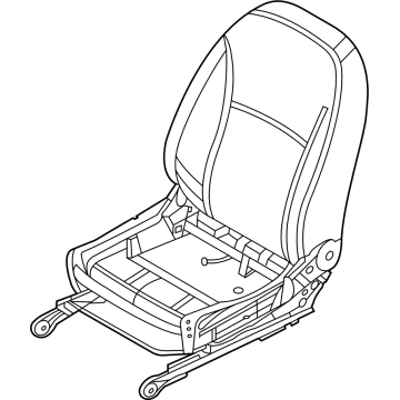 Nissan 87601-5EG0E Frame Assy-Back,Front Seat RH