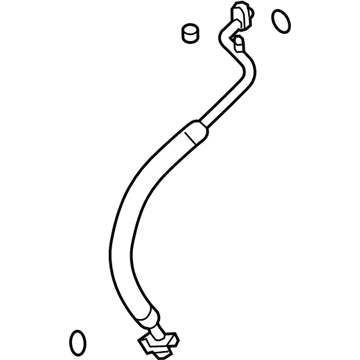 2021 Nissan Armada A/C Hose - 92480-6JR0A