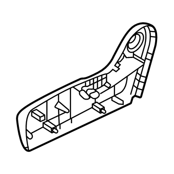 Nissan 87330-6RA1A Fin Assembly-CUSH,Fr Seat RH OTR