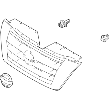 Nissan 62310-6JL0A Grille Assy-Front