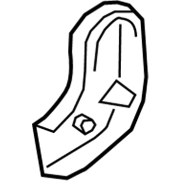 Nissan 88407-6JL0A Cover-Reclining Device,Outer RH