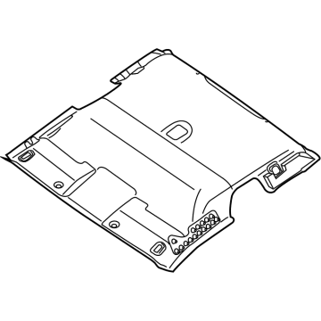 Nissan 739B0-9BU2B Module Assembly-Roof Trim