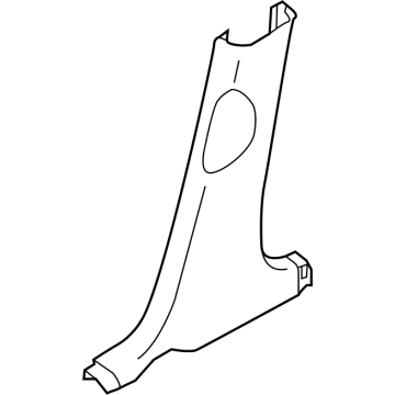 Nissan 76916-5EE0A Garnish-Center Pillar,Lower LH