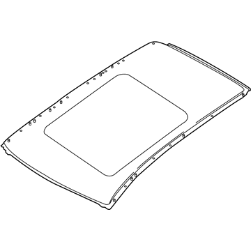 Nissan 73112-9UH3A SERVICE FILE ROOF