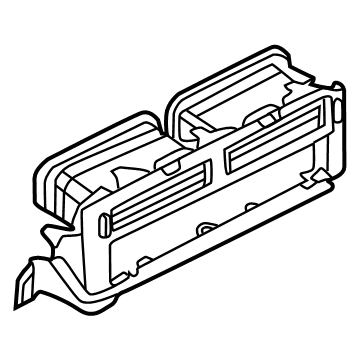 Nissan 68750-6RR1A Ventilator Assy-Center