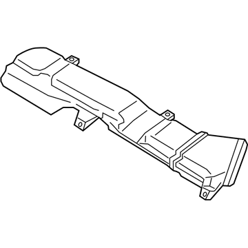 Nissan 27982-6JF1A Duct-VENTILATOR, Rear