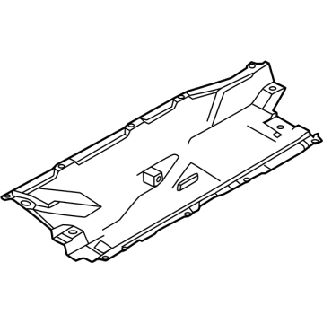 Nissan 74814-6RR0A Cover-Floor Under,RH