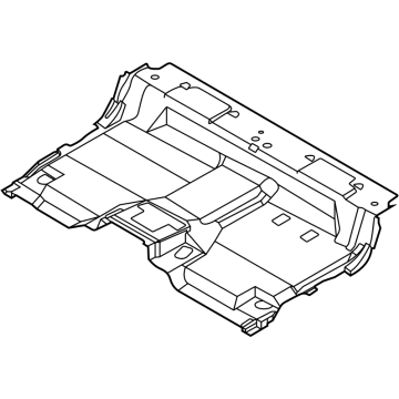 Nissan 74906-9BU0A Carpet-Floor,Rear