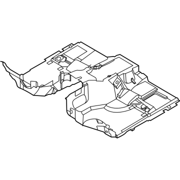 Nissan 74900-9BU0B Carpet Assy-Floor