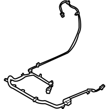 Nissan 87069-9BU1A Harness-Front Seat,LH