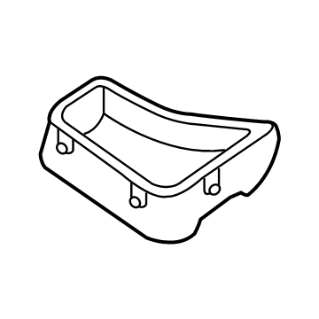 Nissan 76983-9BU0A Box-Rear Side,LH