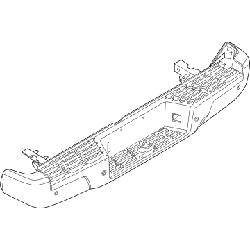 Nissan 85010-9BU4D Bumper Kit-Rear,Repair