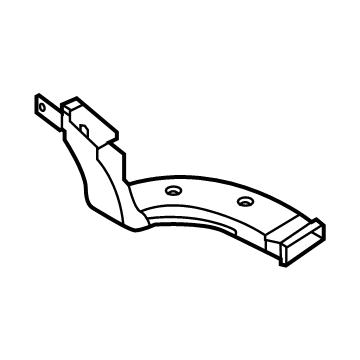 Nissan 27832-6RR0A Duct-Heater Floor,Rear RH