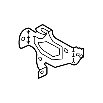 Nissan 678B6-6RB0A Bracket-BCM,RH