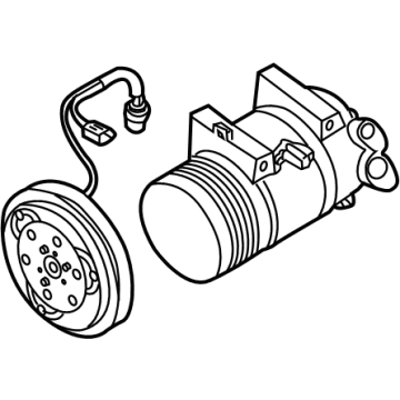 Nissan Frontier A/C Compressor - 92600-9BV0A