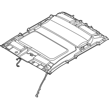 Nissan 739B0-9BU6D Module Assembly-Roof Trim