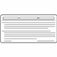 Nissan 14805-6JL0B Label-Emission Control Information