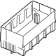 Nissan 24382-6RA1A Cover-Relay Box