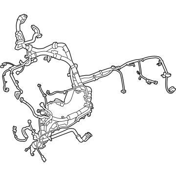 Nissan 24011-9BW1B HARNESS-EGI