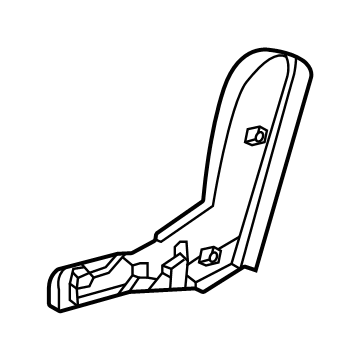 Nissan 88460-6TA1A COVER RECLINING DEVICE INNER LH