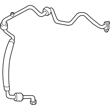 Nissan Sentra A/C Hose - 92480-3SG0A