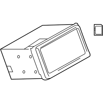 Nissan 25915-3NA0A Controller Assy-Navigation