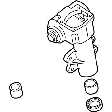 1996 Nissan Hardbody Pickup (D21U) Steering Gear Box - 48011-93G00