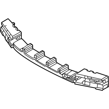 Nissan 62090-6HW0B ABSORBER-ENERGY,FRONT BUMPER